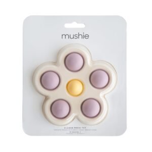 Mushie gėlių spaudimo žaislas (Pop it) – Dried Thyme / Natural / Shifting Sand